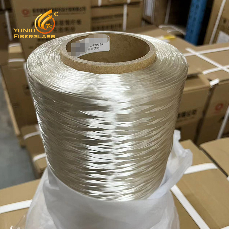 Low Fluff 2400Tex Outer Winding Fiberglass Direct Roving For Pressure Vessels