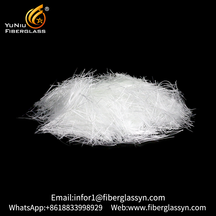  cost-effective E-Glass or ar fiberglass chopped glass fiber reinforced as raw material for needle mat