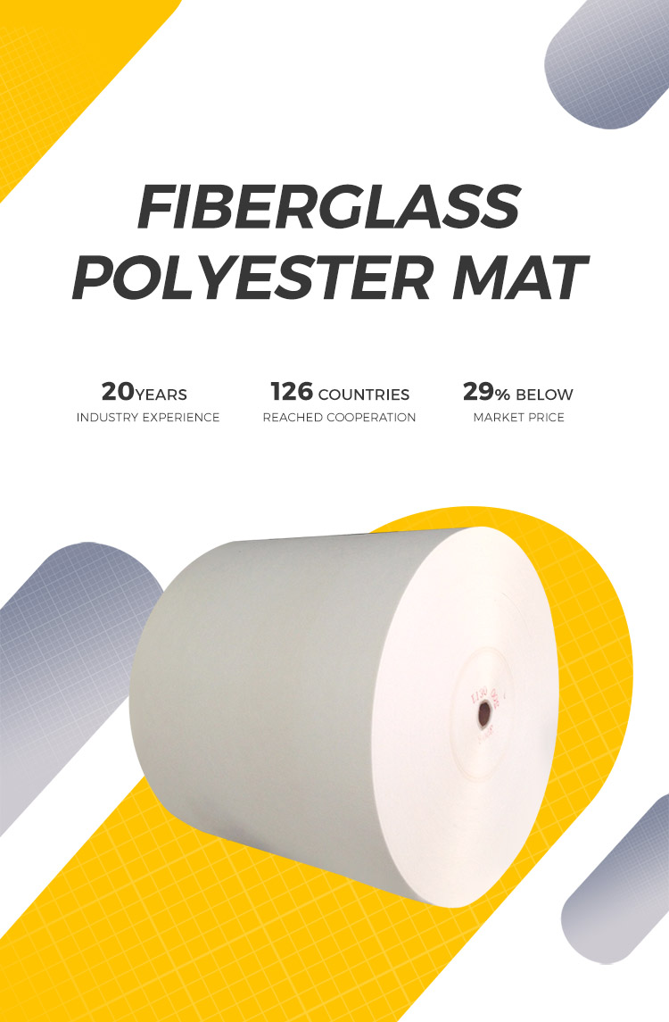 fiberglass polyester mat