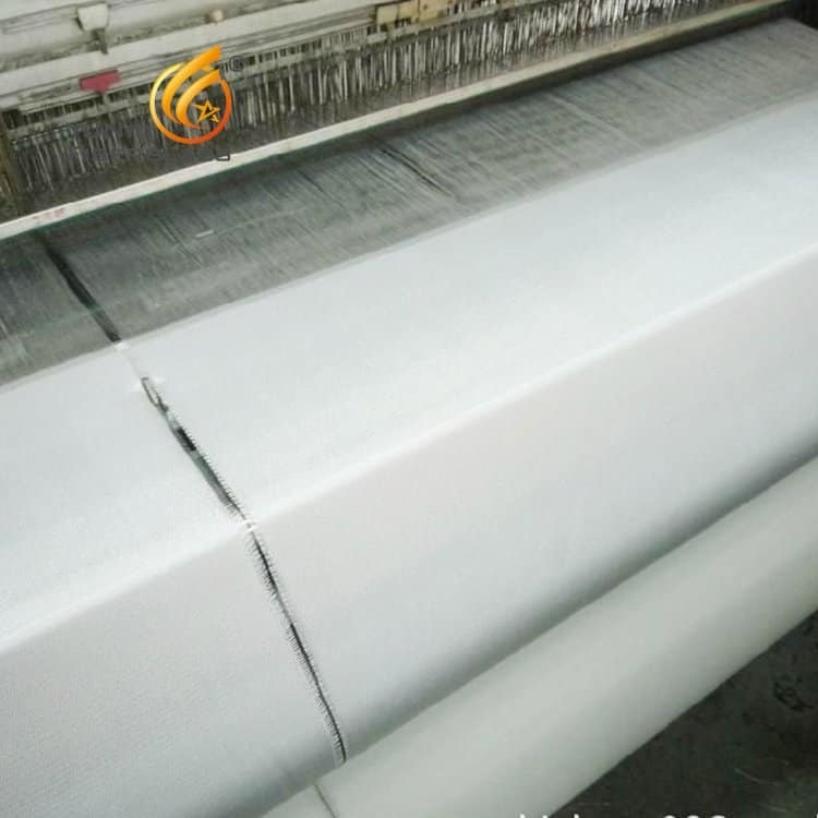 Low friction coefficient Fiberglass plain cloth Has good mechanical properties