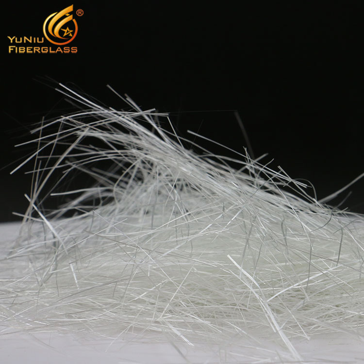 Factory direct sale 7-9um Glass Fiber Chopped Strands for Needle Mat