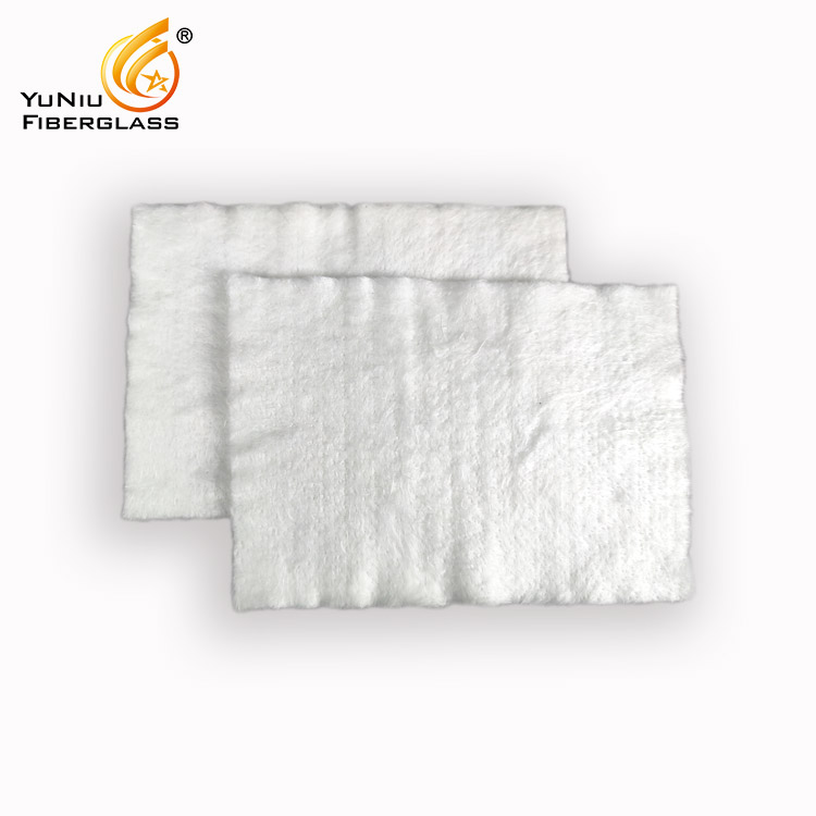Best Quality Insulation Materials High Silica Fiberglass Needle Mat