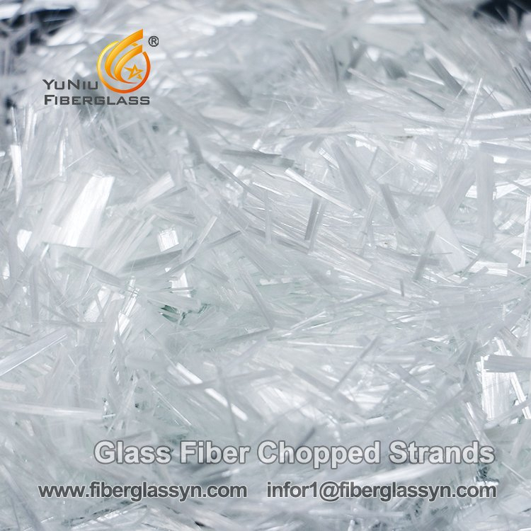 China Top Selling Products E-Glass Fiber Chopped Strands for Concrete