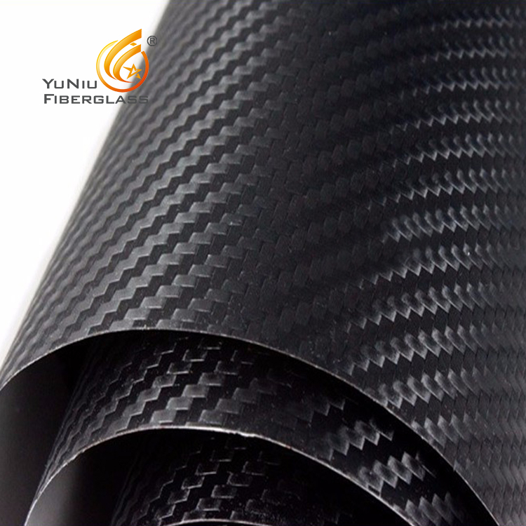 6K Carbon Fiber Cloth Fabric 320GSM Plain Weave 100%real Carbon Cloth