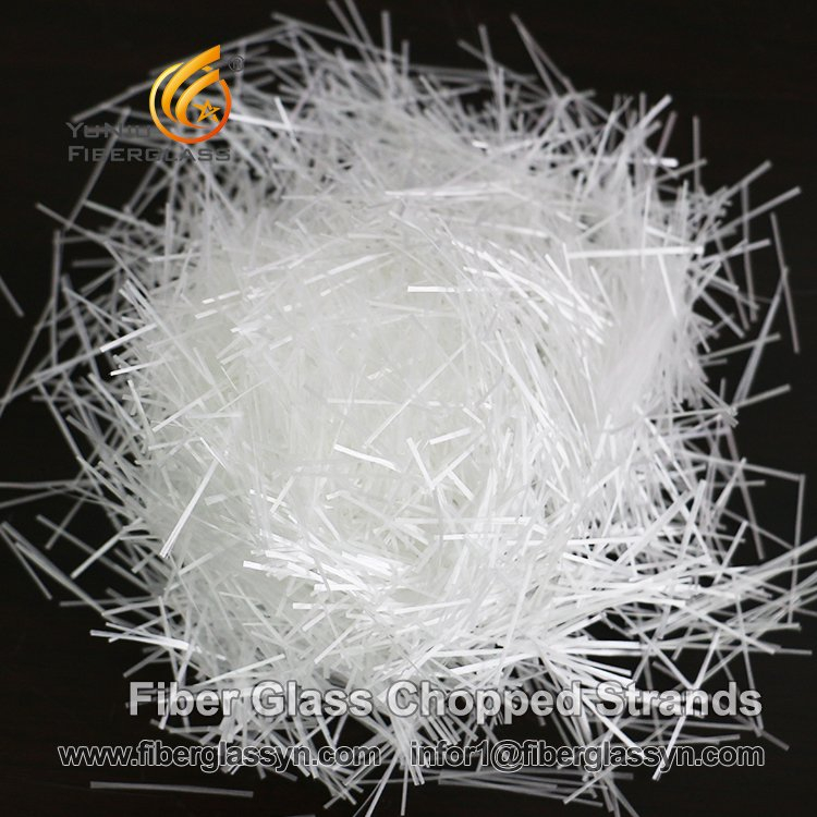 China Supplier Wholesales 12mm Glass Fiber For Concrete Reinforced