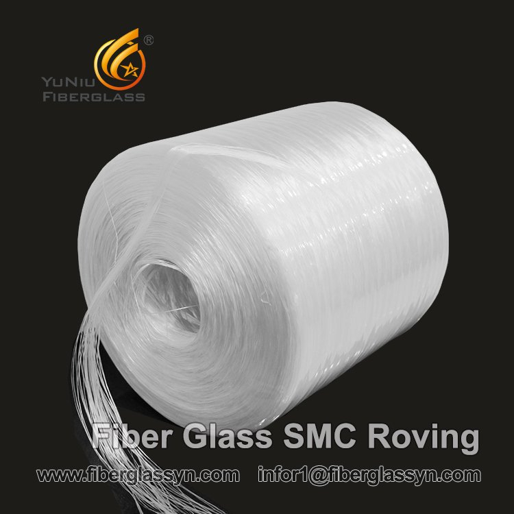 Top Quality Fiberglass Wholesale E-glass SMC Glass Fiber Roving
