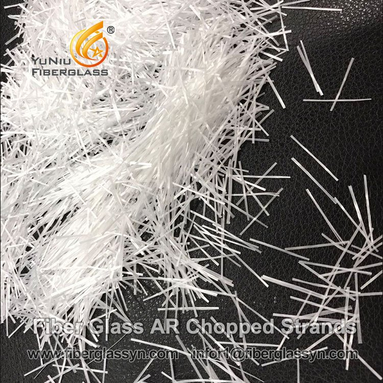 AR-glass fiber Cement Concrete short cut Length diversity fiberglass chopped strands 