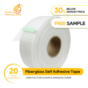 Flame-Retardant Fiberglass Self-Adhesive Tape 12cm20m for Electromechanical Equipment Industrial Grade High-Temp Resistant Anti-Aging Source