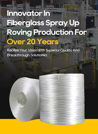 High performance Free Sample for fishing boat - e-glass spray up roving ...
