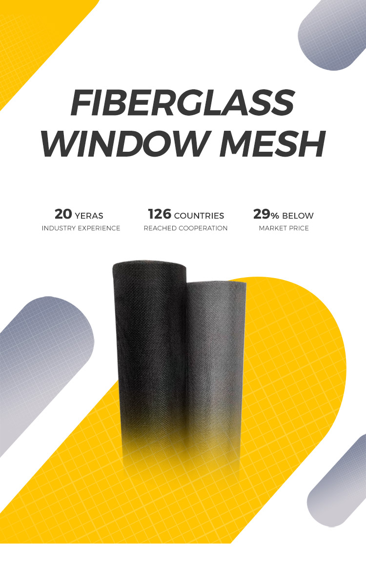 Fiberglass window screen (1)