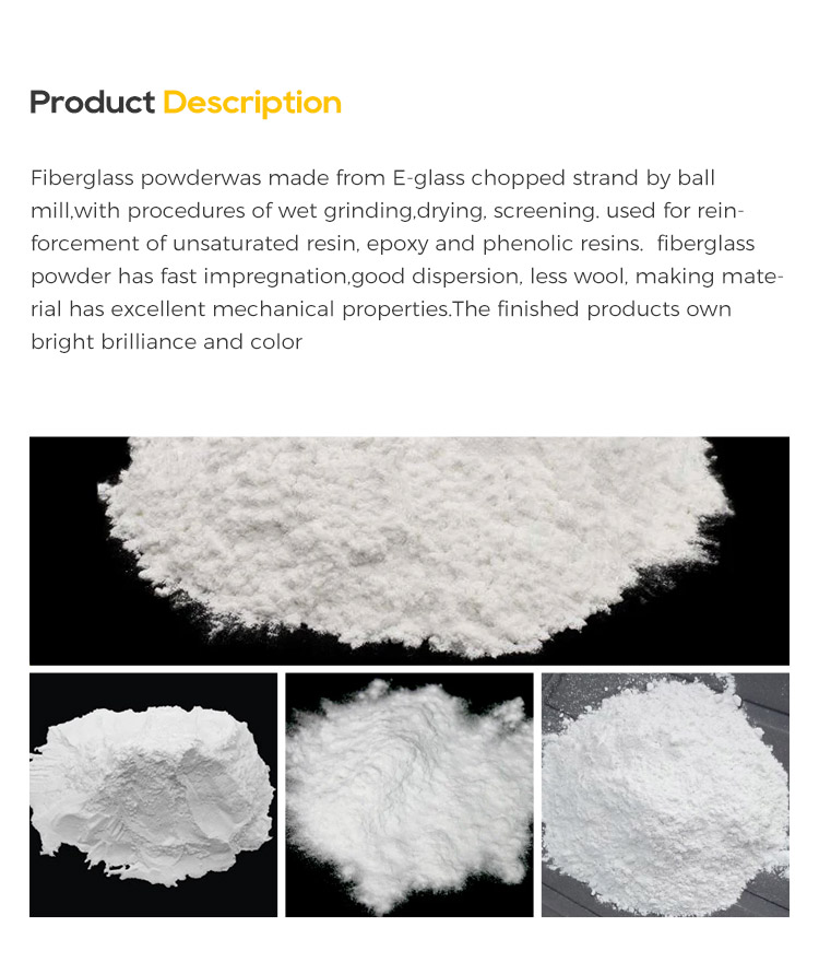 fiberglass powder details