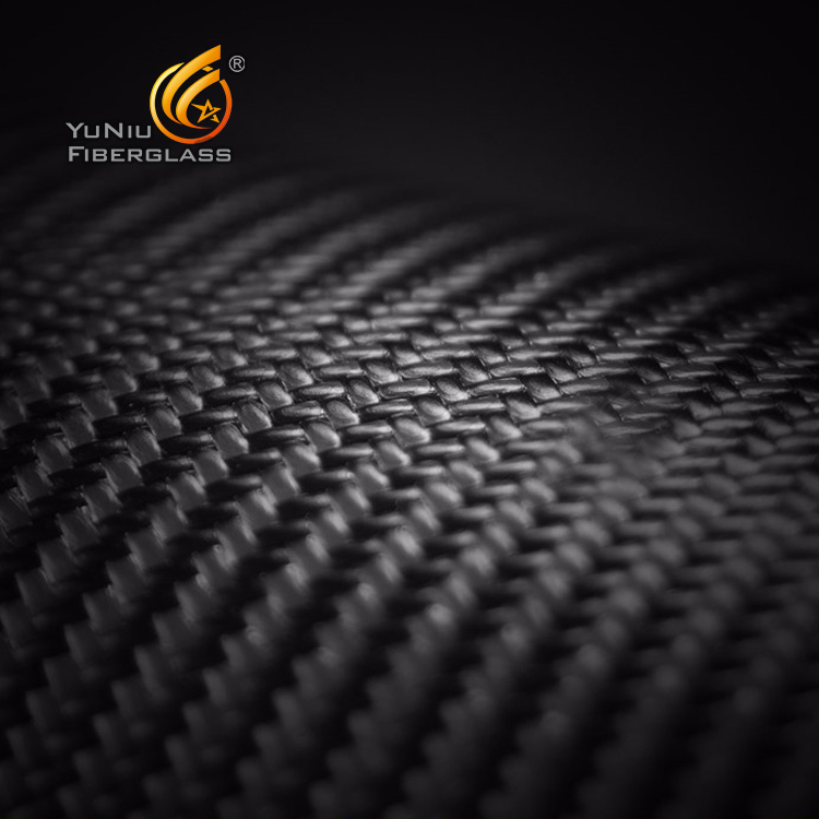 Anti-static Heat Insulation 3k 6k 12k Carbon Fiber Cloth for auto parts