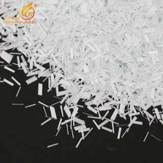 China Supplier wholesales 4.5mm Glass Fiber chopped strands for polymers