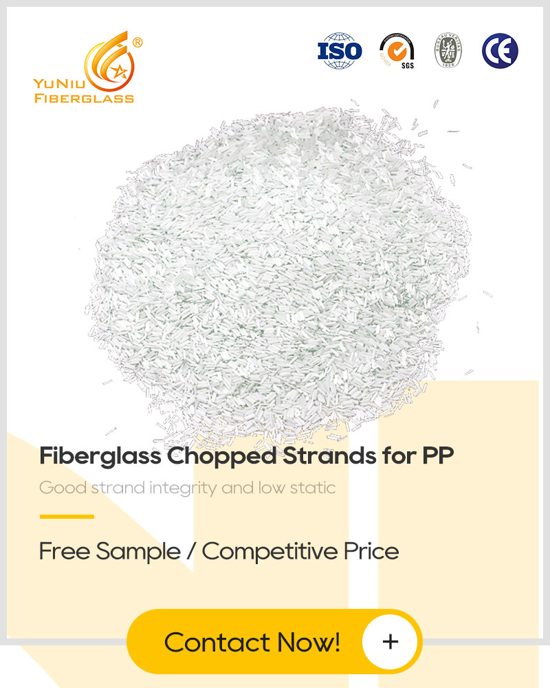 fiberglass chopped strands for PP
