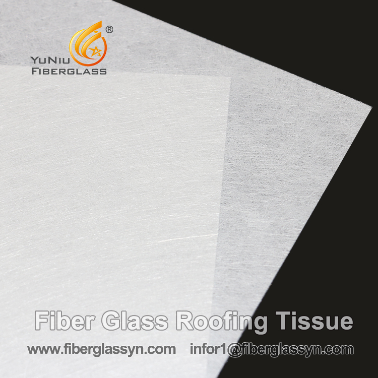 Factory direct sale Fiberglass Roof Mat/Tissue for roof water roofing