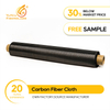 Anti-static Heat Insulation Unidirectional 3k 6k 12k carbon fiber cloth/prepreg carbon fiber cloth for aerospace equipment