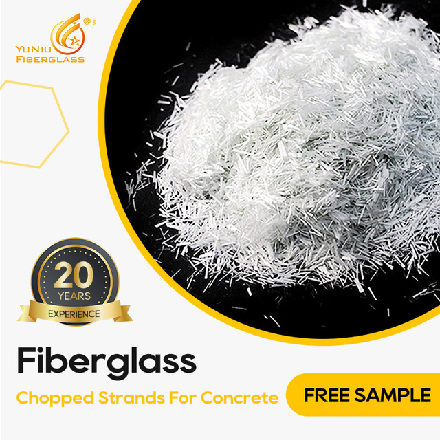  Fiberglass Chopped Strands for Concrete 