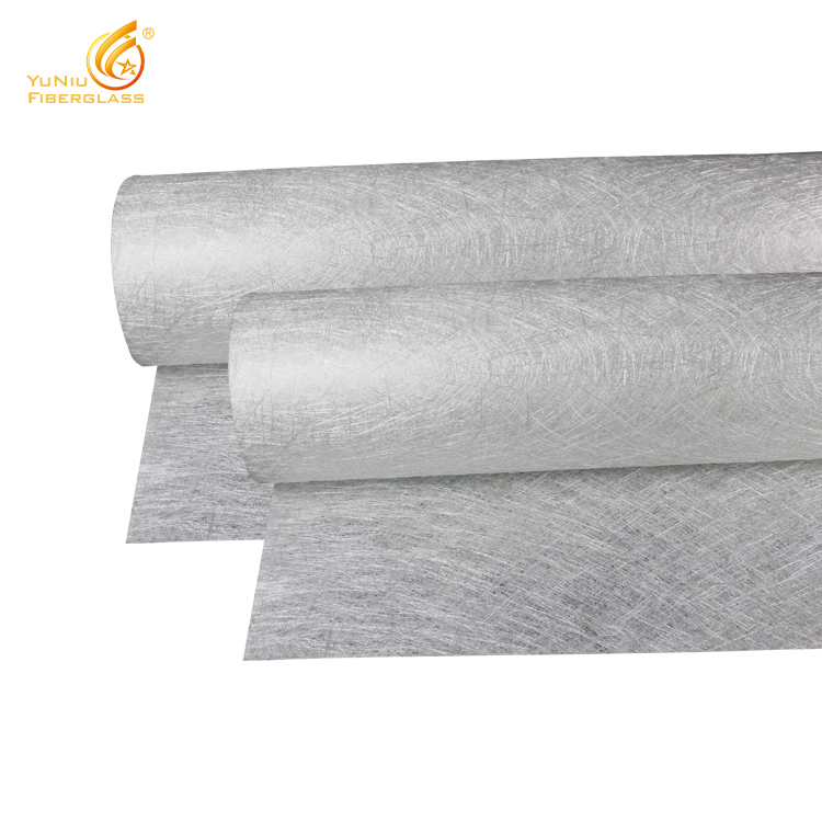 Emulsion/Power Fiberglass Mat for Composites Good flexibility for pipe wrapping