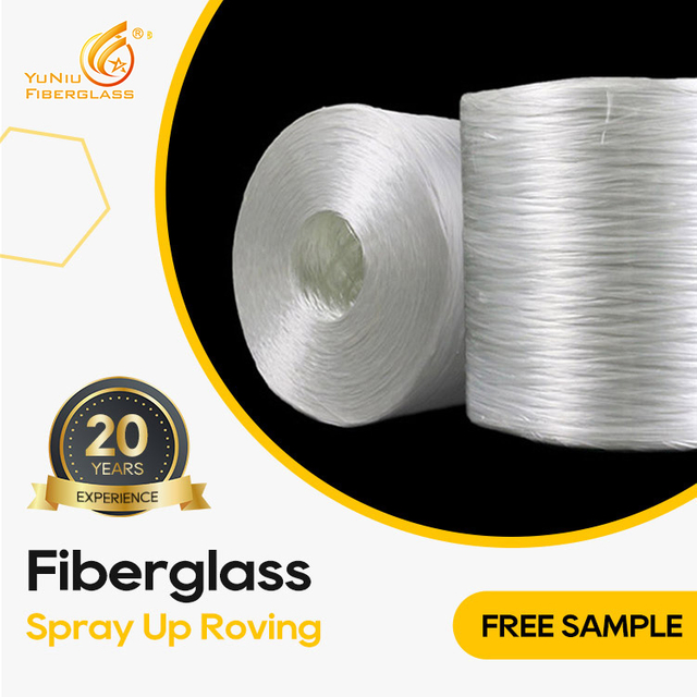 High-Strength For GRC Fiberglass Spray Up Roving 2400 TEX
