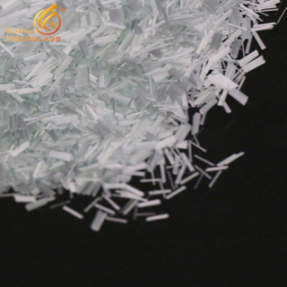 High Mechanical Strength 4.5mm Glass Fiber chopped strands for PP/PA/PBT