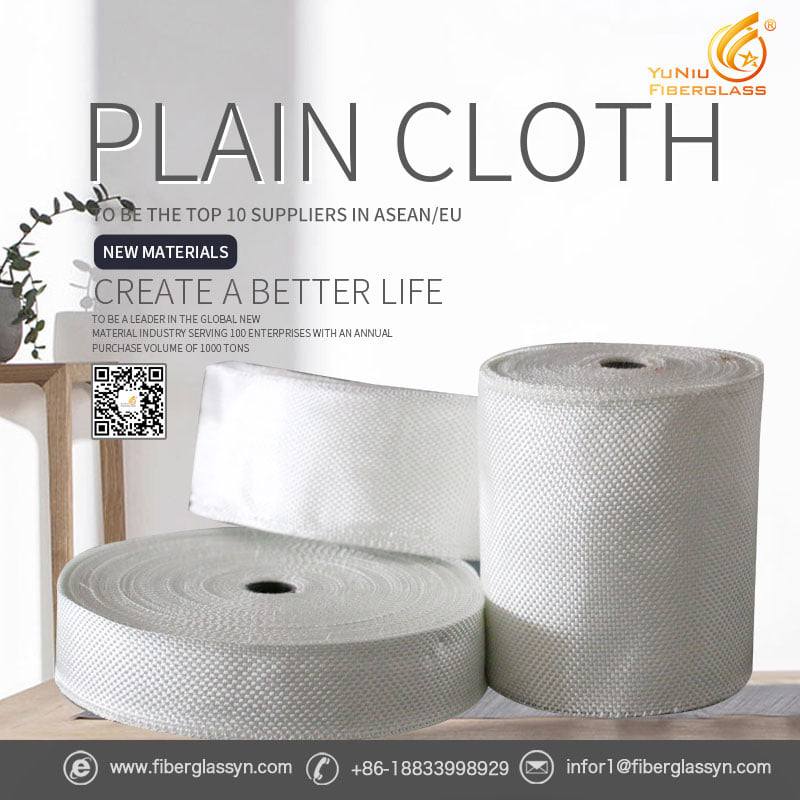 wholesale 800gsm Fiberglass Fabric Roll Fiber Cloth For Canoes from