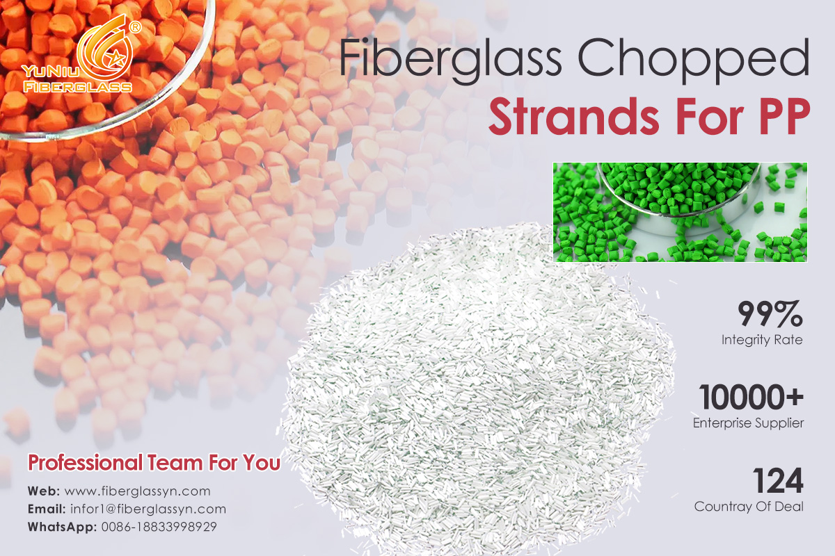 Fiberglass Chopped Strand for PP/PA/PBT