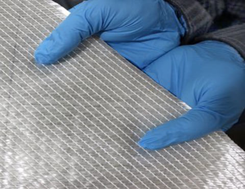 thumbnail image 2 of Polymer World Fiberglass 1708 Biaxial Cloth - 50" X 10 Yards For Boat, Auto, RV Repair 2 of 4