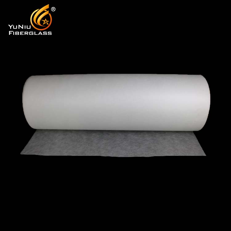 Fiberglass tissue mat