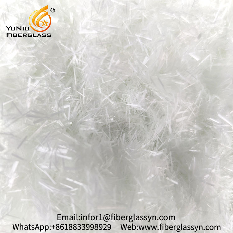 Hot sales 3mm 4.5mm 6mm Glass Fiber chopped strands for Friction Material 