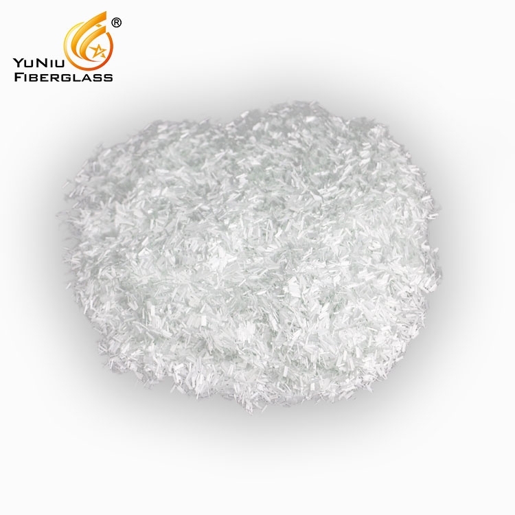 Factory directory supply fiberglass chopped strands for PP