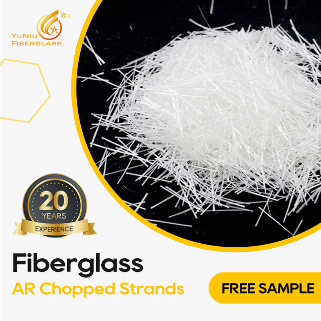AR Fiberglass Chopped Strands for Concrete/plaster/cement