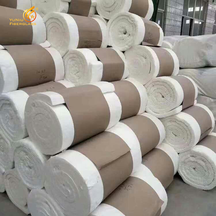 Silica Fiber Needled Mat - High Performance Free Sample For Pipe Insulation