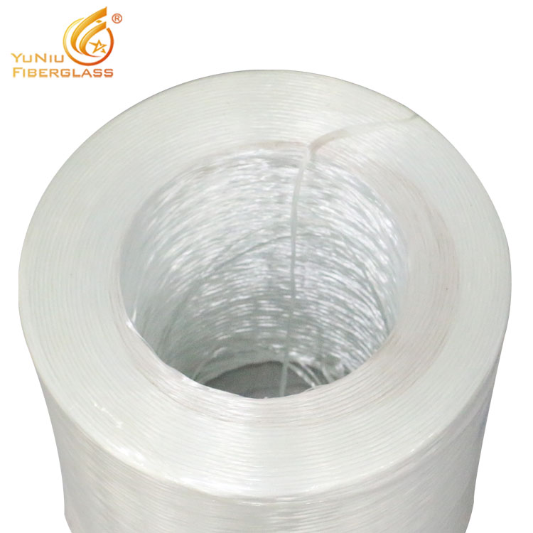 Fiberglass roving makes the reinforcement of the water tank shell uniformly stressed