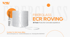 Best Quality And Low Price 9600tex fiberglass direct roving ecr Used in The FRP Extrusion Molding