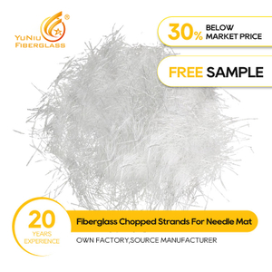 Most popular Quickly Wet-out 10-13um Fiberglass Chopped Strands Needle Mat 