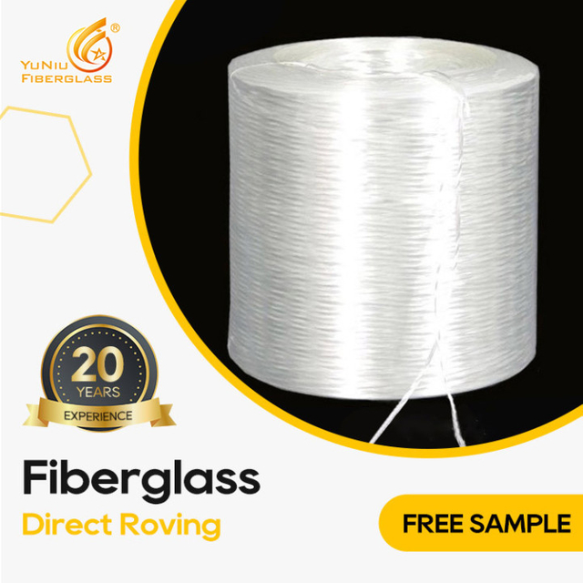 High quality 2400Tex/4800tex/9600Tex fiberglass direct roving for high pressure pipeline 