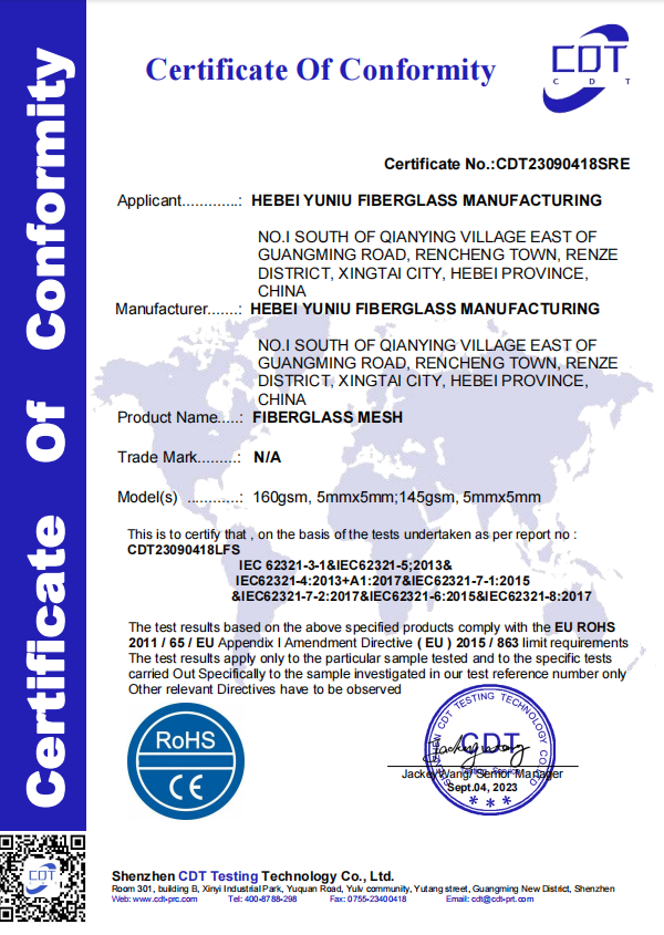 CE Certificate