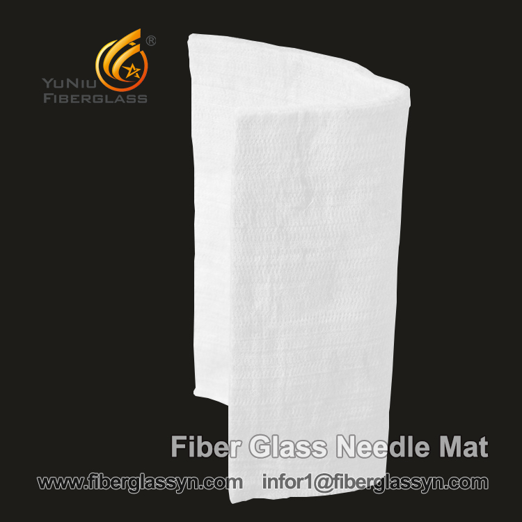 Insulation C-glass fiberglass needle mat