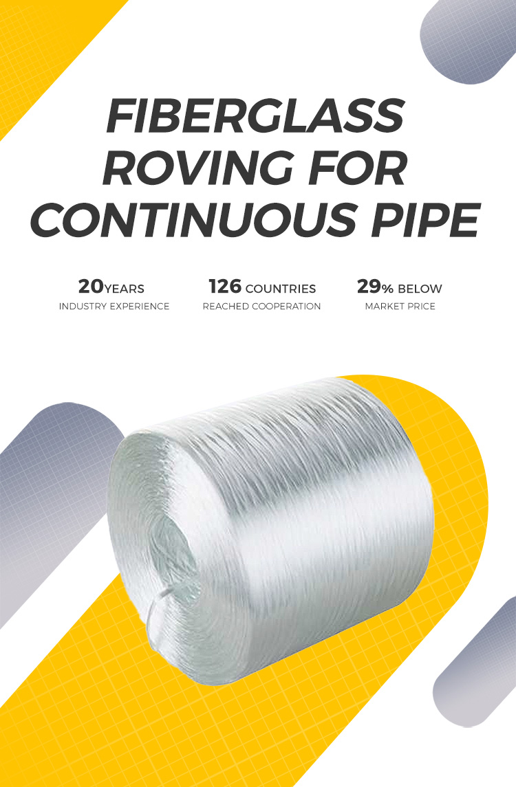 Fiberglass roving for continuous pipe-1