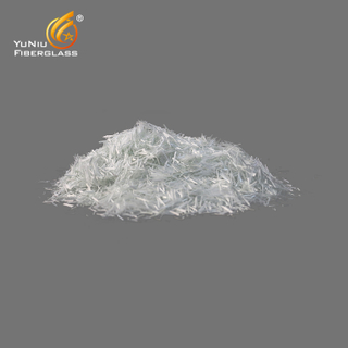 Factory direct sale 6mm fiberglass chopped strands for Cement 
