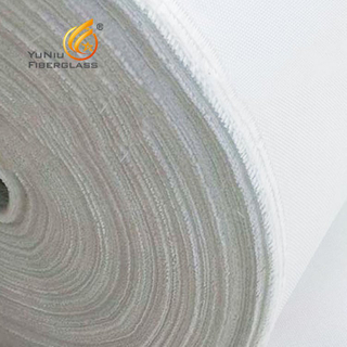 High temperature silica gel coated E Glass 35g 45g Fiberglass Plain Cloth For Boat hull's reinforcement