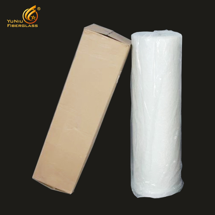 Emulsion/Power Fiberglass Mat for Composites Good flexibility for pipe wrapping