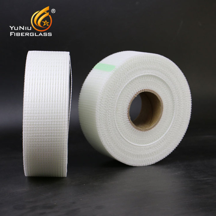 Factory Direct Supply 75g 5*5 Fiberglass Self Adhesive Tape For Wall Building