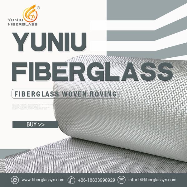 Best quality 800g glass fiber woven roving for Glass fiber reinforced plastic molding