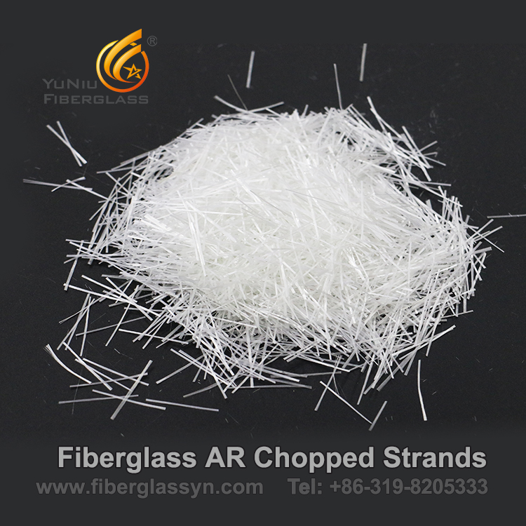 Alkali resistant glass fibre / Fiberglass AR choppe strands suppliers