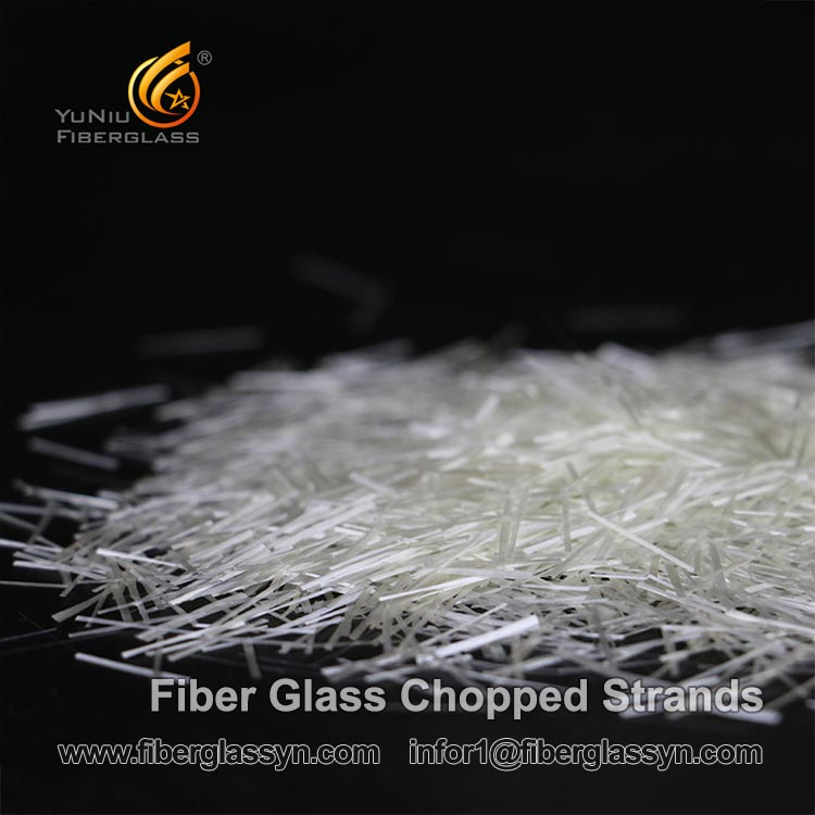 E Glass Fiber chopped strands in Artisan Concrete