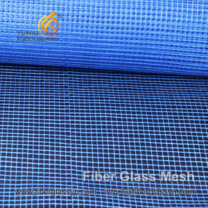 Made in China orange 160g fiberglass mesh 4x4 fiberglass plaster mesh for Fireproof board