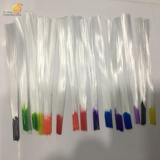 Custom color fiberglass nail extension