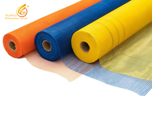 Colorful Fiberglass Reinforcing Mesh 10x10mm 160gsm for Building, Customizable